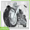Disposable Clear Plastic Bike Cover One to Many Bikes - Waterproof Dust Cover for Mountain, Electric, Road Bikes & Travel, Gym Equipment Indoor & Outdoor view 3