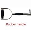 MNNM LAT PullDown Bar with D Handle, Tricep Press Down Bar with Rotation, Cable Machine Accessories, Straight Bar with Rubber Handle for Home Gym view 4