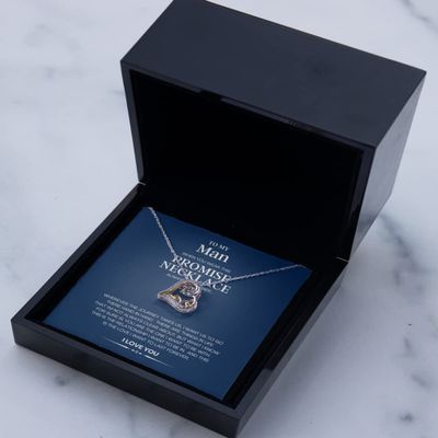 Love Dancing Necklace Luxury Box - Man Necklace, Man Gift Idea, Man Valentines, Man Birthday Gift, Man Jewelry, Gift for Man