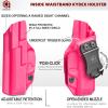 Amberide Glock 20/21 / 22 IWB Holster, Kydex-Boltaron Inside Waistband Holster for Glock 20 (10mm), Glock 21 (.45 ACP) & Glock 22 (.40 S&W) Pistols, Gen 35, Secure Retention, 030 Adjustable Cant view 4