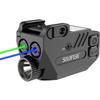 SOLOFISH 500lm Aluminum Pistol Flashlight with Blue Green Beam, Bundle with Aluminum Red Green Beam Combo, Rechargeable view 2