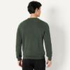 Amazon Essentials Men's Long-Sleeve Crewneck Sweater, 100% Cotton, Big & Tall Options Available, Olive Heather, 5X-Large Big view 4