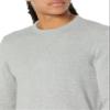 Amazon Essentials Men's Long-Sleeve Crewneck Sweater, 100% Cotton, Big & Tall Options Available, Light Grey Heather, 5X-Large Big Tall view 3