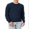 Amazon Essentials Men's Long-Sleeve Crewneck Sweater, 100% Cotton, Big & Tall Options Available, Navy, 6X-Large Big view 1