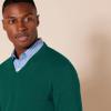 Amazon Essentials Men's V-Neck Pullover Sweater (Available in Big & Tall), Dark Green, XX-Large Big view 4