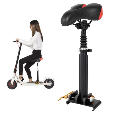 Electric Scooter Seat Saddle for Xiaomi M365 Pro 2 Ninebot ES1 Ninebot ES2, Height Adjustable Hover Seat for Scooter Folding Electric Scooter Saddle 40-60cm Pu + Aluminum Alloy