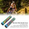 Alomejor 1 Pair 22.2mm Rubber Handlebar Grips Handlebar Cover Mountain Handle Cover(Yellow Green Color) view 2