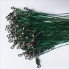PISCORUSH 50pcs Fishing Wire Leaders Nylon-Coated Fishing Line Trace Lure Leaders with Swivels and Snaps Stainless Steel Fishing Tackle Leaders Tackle (Silver, 12inch 50PCS) view 4