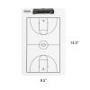 Dry Erase Basketball Clipboard for Coaches Double Sided Board, Sports Coaching (Large 14.5 x 9.5) view 2