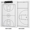 Dry Erase Basketball Clipboard for Coaches Double Sided Board, Sports Coaching (Large 14.5 x 9.5) view 3