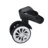 2Pcs Replacement Swivel Wheels, 360  Swivel Plastic Luggage Suitcase Wheels, Universal Wheel DrawBar Box Accessory-Black view 1