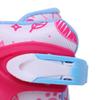 Kids Globe 720509 Street Rider Inline Skates Pink/White Adjustable from Size 27-30 ABEC7 Aluminium Frame view 3