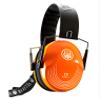 Beretta Unisex Hearing Protection Competition Compact One Size Safety Pro Earmuff w/Ergonomic Design & Durable Carrier Strap, Orange Fluorescent view 1