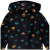Amazon Essentials Disney | Marvel | Star Wars Toddler Boys' Polar Fleece Full-Zip Hooded Jacket, Star Wars Rebel, 3T view 2