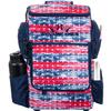 Dynamic Discs Combat Ranger Disc Golf Backpack | Large Bag with Putter Pouch | 20+ Capacity | Frisbee Golf Accessories for Men (Old Glory) view 1