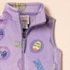 Amazon Essentials Disney | Marvel | Star Wars | Princess Toddler Girls' Polar Fleece Vest, Marvel Logo, 4T view 3
