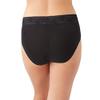 Wacoal Women's Comfort Touch Brief Panty, Black, Small view 3