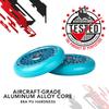 110mm x 24mm Lotus Wheel (Blue) view 2