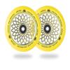 110mm x 24mm Lotus Wheel (Yellow) view 1