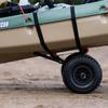 Pelican - Universal Canoe, Kayak & Stand Up Paddle SUP Cart Carrier - Fold Together Trolley with Wide Removable Inflatable Tires Black Medium view 3