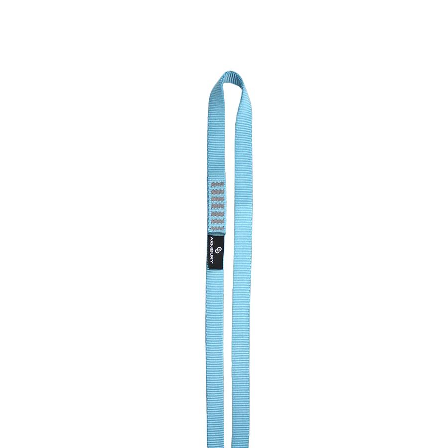 ARMBURY Polyamide Sling - Climbing Equipment Suited for Multi-Pitch and Rock Climbing | UIAA Certified |16mm x 80cm | (Blue)