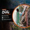 ARMBURY Dyneema Sling - Climbing Equipment Suited for Multi-Pitch and Rock Climbing - UIAA Certified - (Green White, 10mm x 180cm) view 2