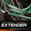 ARMBURY Dyneema Sling - Climbing Equipment Suited for Multi-Pitch and Rock Climbing - UIAA Certified - (Green White, 10mm x 180cm) view 3