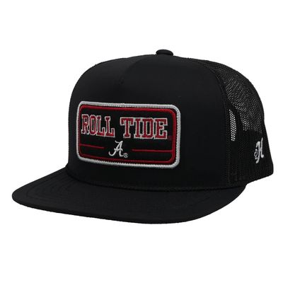 HOOEY Men's University of Alabama Officially Licensed Collegiate Hat (US, Numeric, 0, 8, 7195T-Black)