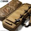 Savior Equipment Specialist Series Tactical Double Long Gun Bag Case Backpack 4 Pistol Handgun Storage, Lockable Zippers, Padded Drag Handles, w/Adjustable Shoulder Strap, 46 Inch Flat Dark Earth Tan view 3
