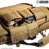 Savior Equipment Specialist Series Tactical Double Long Gun Bag Case Backpack 4 Pistol Handgun Storage, Lockable Zippers, Padded Drag Handles, w/Adjustable Shoulder Strap, 46 Inch Flat Dark Earth Tan view 4