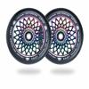 110mm x 24mm Lotus Wheel (Black/Rocket Fuel) view 1