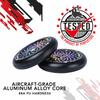 110mm x 24mm Lotus Wheel (Black/Rocket Fuel) view 2