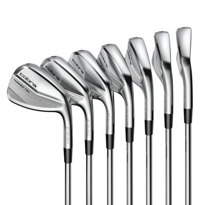 Cobra Golf 2022 King Forged Tec Iron Set (Men's, Right Hand, KBS $ Taper Lite, Stiff Flex, 4-PW)