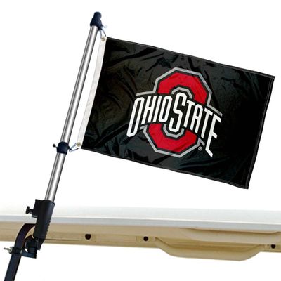 College Flags & Banners Co. - ECU Pirates Boat and Mini Flag and Flag Pole Holder Mount Set
