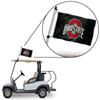 College Flags & Banners Co. - ECU Pirates Boat and Mini Flag and Flag Pole Holder Mount Set view 2