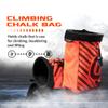 ARMBURY Rock Climbing Chalk Bag - Swift Bouldering Chalk Bag for Rock Climbing and Weight Lifting | Durable | Adjustable | Lightweight | Multifunctional Climbing Chalk Bag - Orange view 3