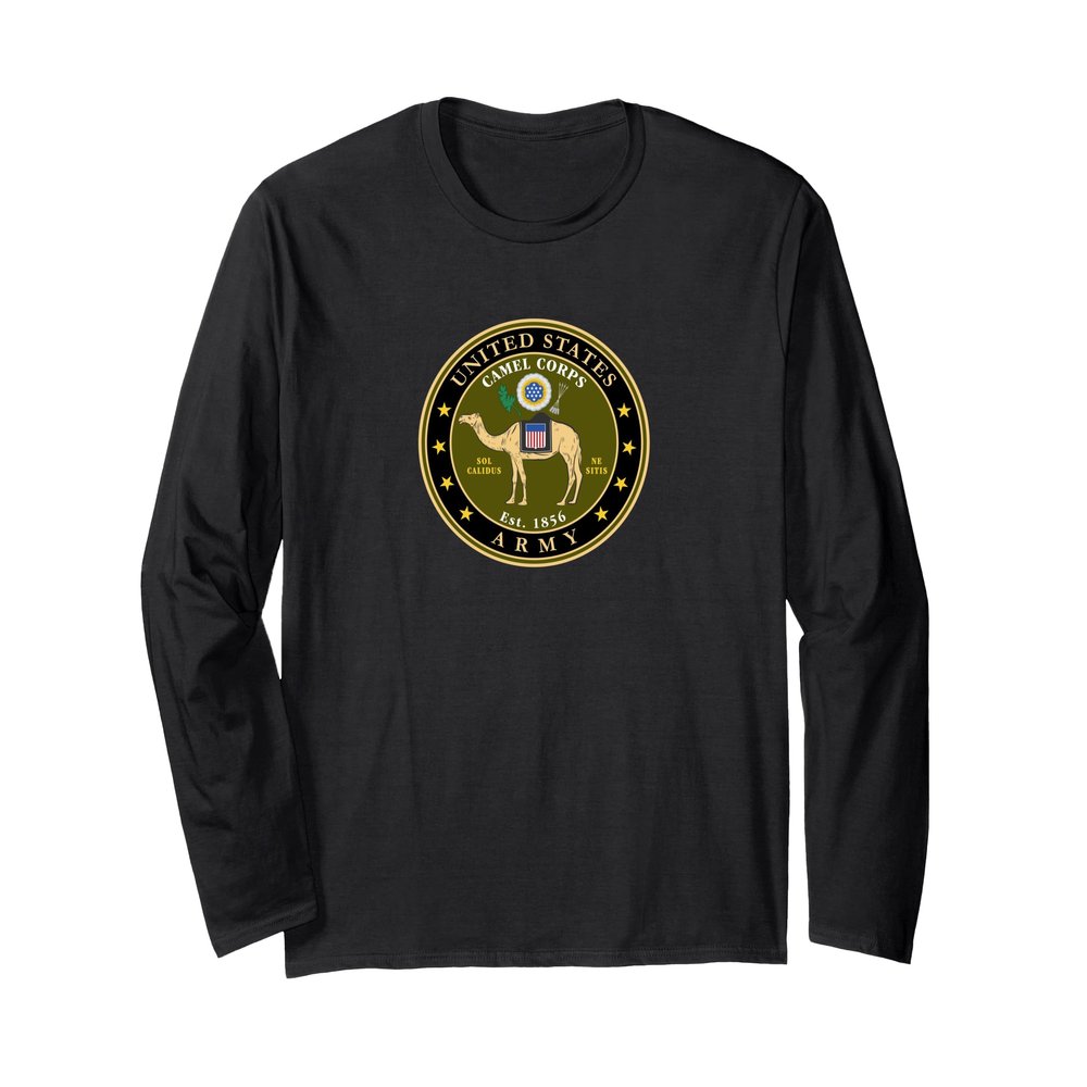 United States Army Camel Corps Established 1856 Southwest US Long Sleeve T-Shirt