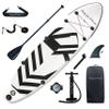Aqua Plus 6inches Thick Inflatable SUP for All Skill Levels Stand Up Paddle Board,Paddle,Pump,ISUP Travel Backpack, Leash,Shoulder Strap,Youth,Adult Inflatable Paddle Board