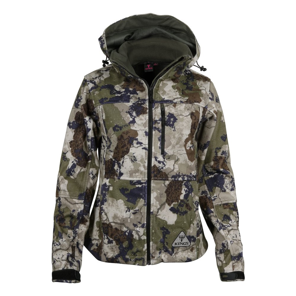 King's Camo Women's Standard Hunter Wind-Defender Jacket, XK7, X-Large