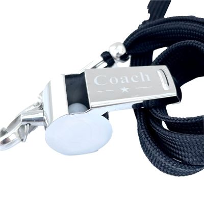 The Personal Exchange Engraved Coach Whistle (Coach)