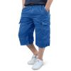 EKLENTSON Shorts for Men Cargo Casual Hiking Shorts Men Bermuda Messenger Work Long Shorts for Men Golf Shorts Men, Blue, 36 view 2