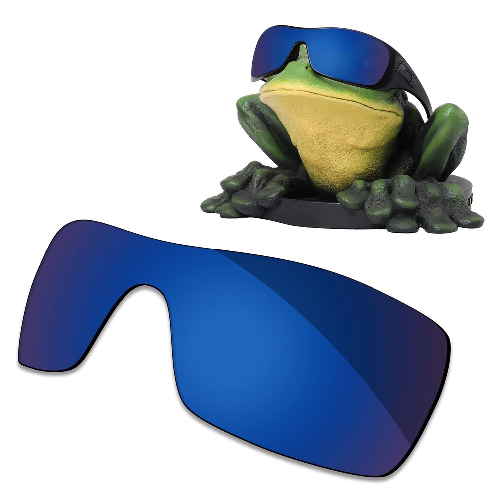 Acefrog AR Coated Polarized Replacement Lenses for Oakley Antix Sunglasses - Midnight Blue