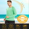 MAGCOMSEN Hiking Shirts for Men Long Sleeve Running Shirts Quick Dry Shirts UV Protection T Shirts UPF 50+ Athletic Shirts view 2