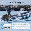 BJTDLLX Electric Trolling Motor, 48V 1200W 4000rpm Short Shaft Outboard Boat Motor for Kayaks Dinghy Canoe Inflatable, Boat Engine Propeller Electric Motor for Fishing Aquaculture Outdoor Adventure view 4