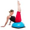 Half Ball Balance Trainer Stability Ball for Full Body Workout, Half Exercise Ball, Yoga Balance Ball Fitness Platform, Half Yoga Ball Balance Trainer Core Strength Training w 2 Resistance Bands view 4