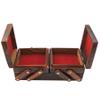 Aleafa Armlet Home Presents Jewellery Box for Women Wooden Flip Flap Flower Design Handmade Gift, 8 Inches #Aport-2438 view 2