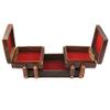 Aleafa Armlet Home Presents Jewellery Box for Women Wooden Flip Flap Flower Design Handmade Gift, 8 Inches #Aport-2438 view 4