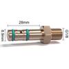 TUXING PCP Paintball Fill Probe, Replacement Adapter, G1/8-8.9mm Brass Air Tool Fittings 1Piece/lot view 4