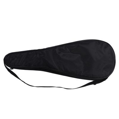 Racquet Bag, Squash Racquet Cover Bag Lightweight Wear Resistant Padded Anti Scratch for Sports(black)