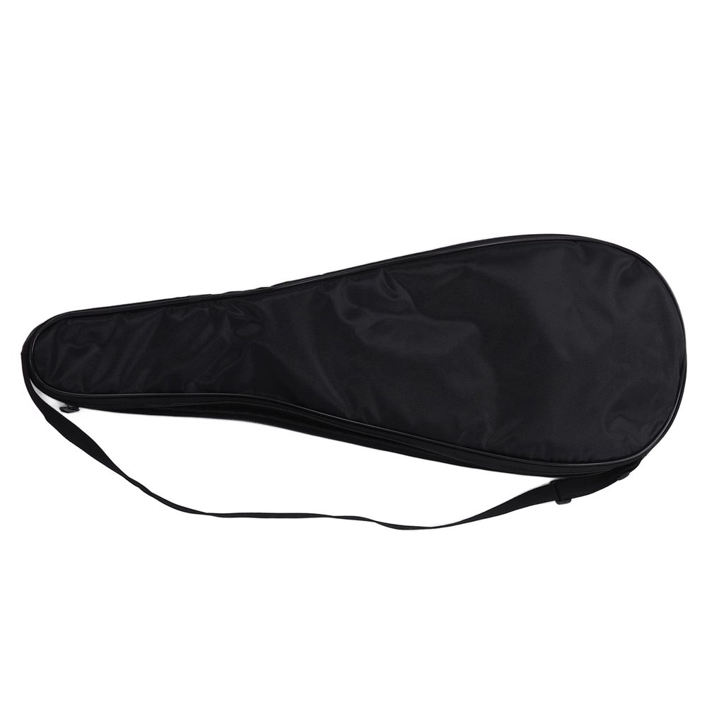Racquet Bag, Squash Racquet Cover Bag Lightweight Wear Resistant Padded Anti Scratch for Sports(black)
